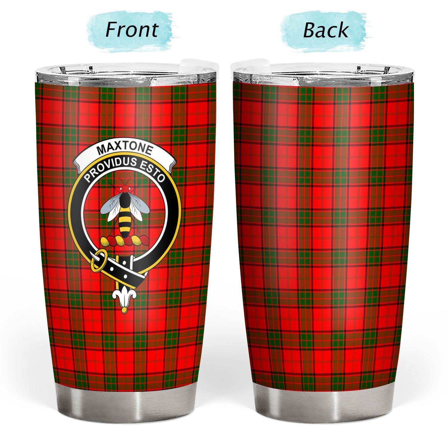 Maxtone Tartan Crest Tumbler