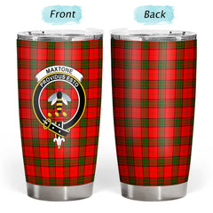 Maxtone Tartan Crest Tumbler