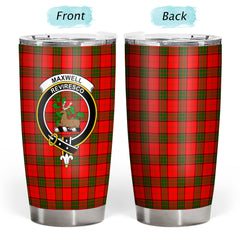 Maxwell Modern Tartan Crest Tumbler