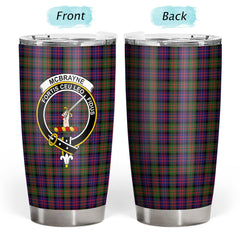 McBrayne Tartan Crest Tumbler