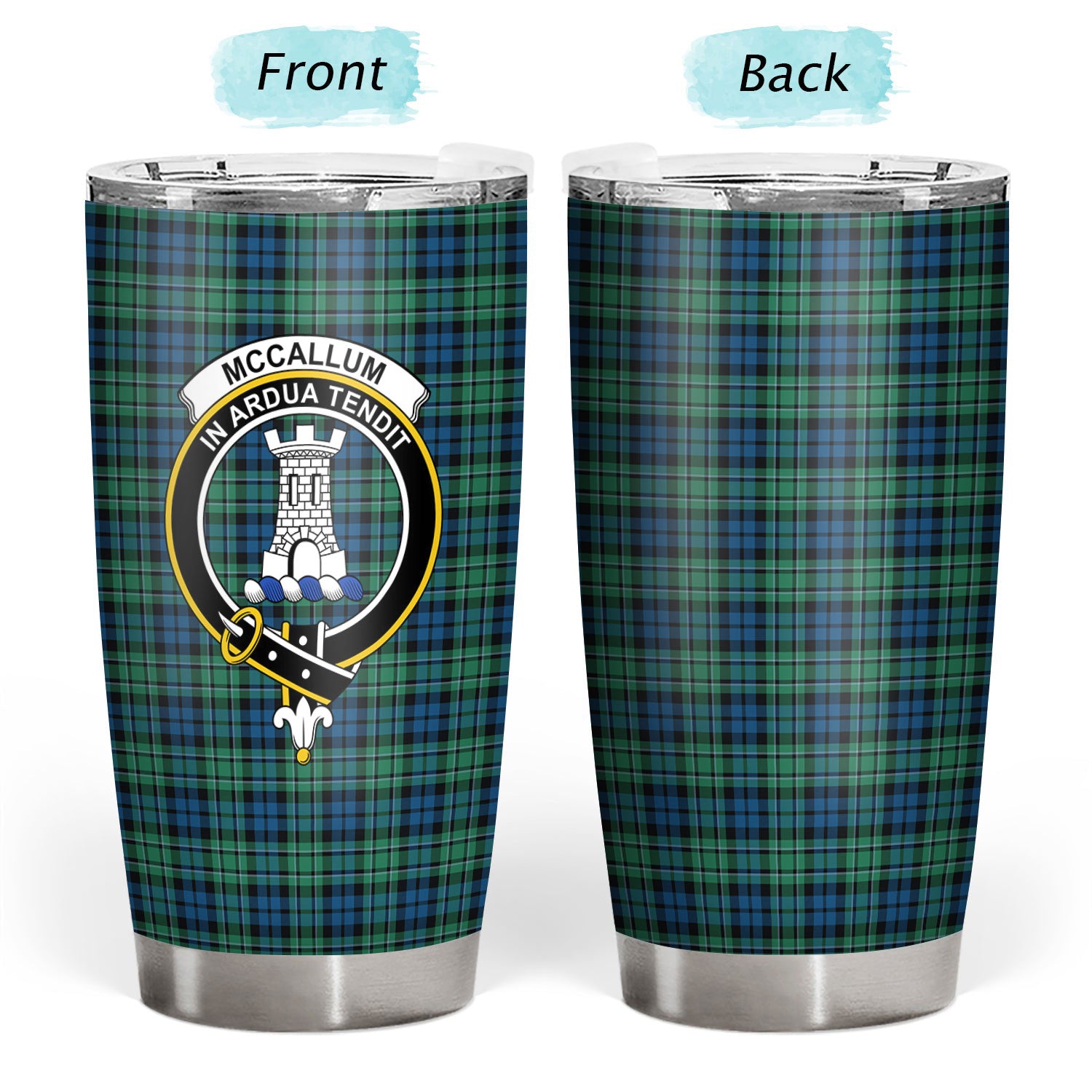 McCallum Ancient Tartan Crest Tumbler