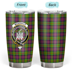 McDonald (Clan Ranald) Tartan Crest Tumbler