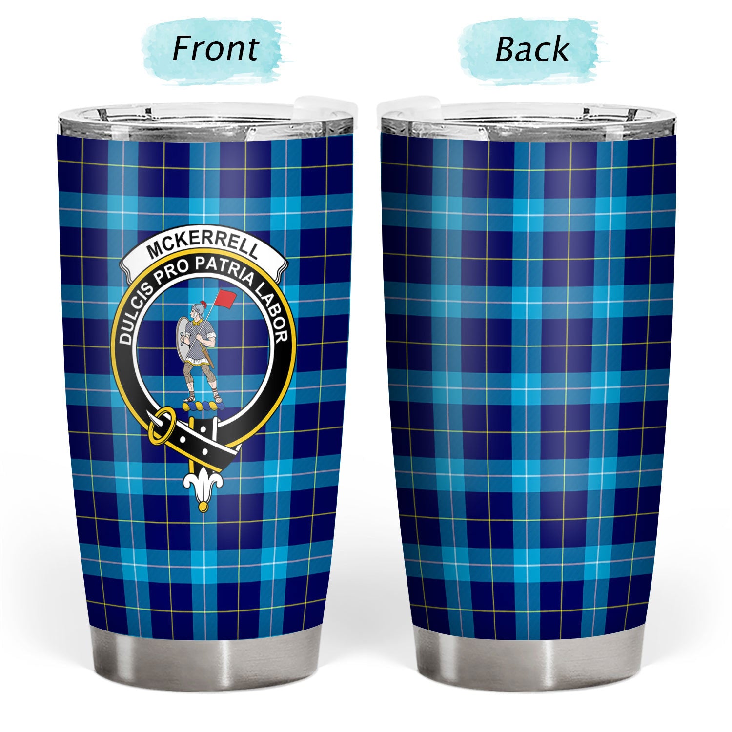 McKerrell Tartan Crest Tumbler