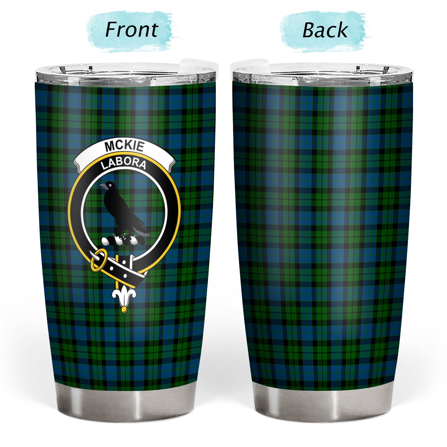 McKie Tartan Crest Tumbler