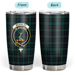 McKinlay Modern Tartan Crest Tumbler