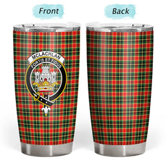 McLachlan Hunting Modern Tartan Crest Tumbler