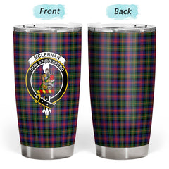 McLennan Modern Tartan Crest Tumbler