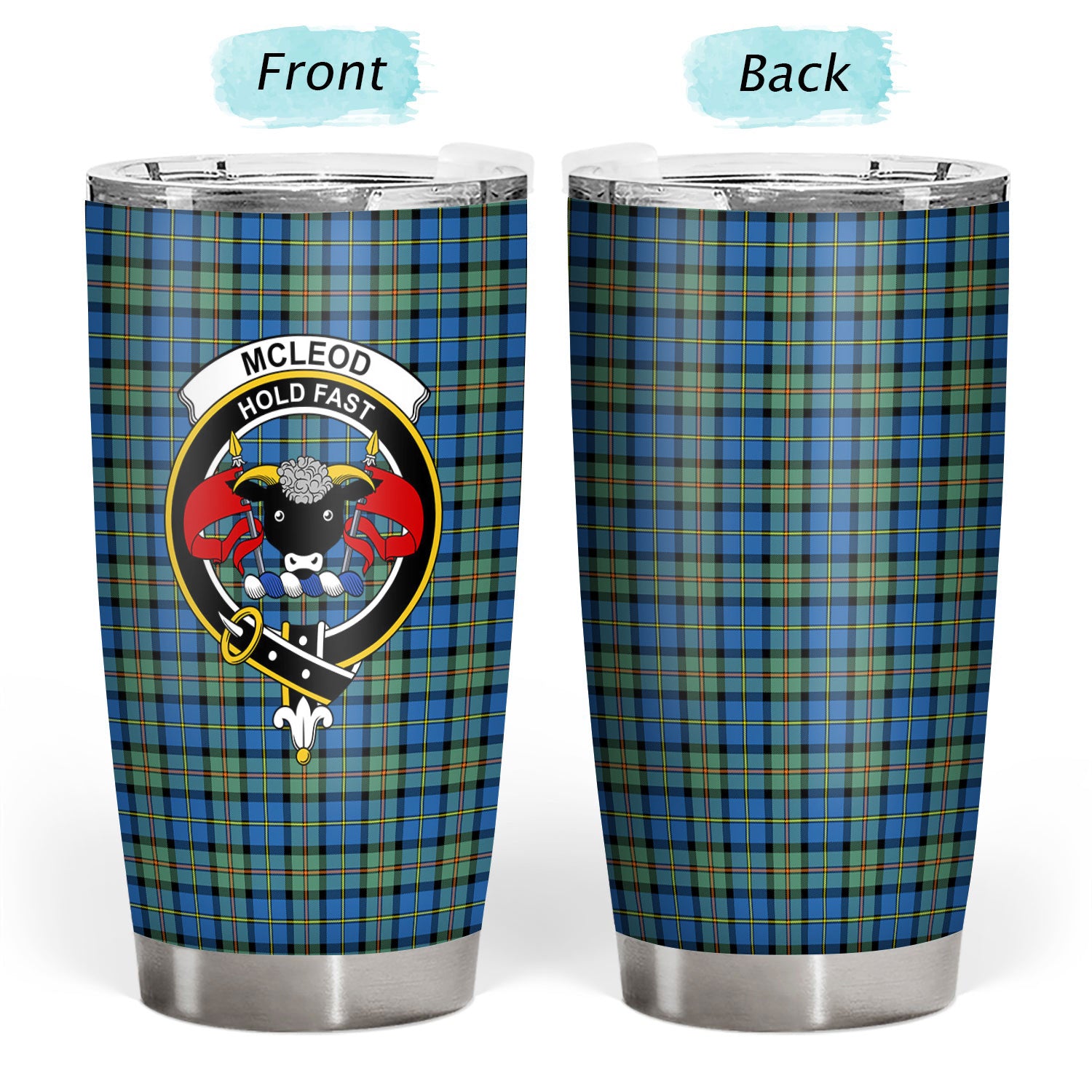 McLeod of Harris Ancient Tartan Crest Tumbler