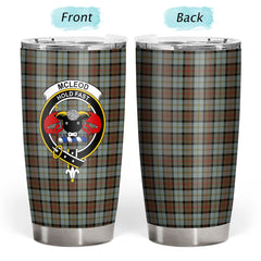 McLeod of Harris Weathered Tartan Crest Tumbler