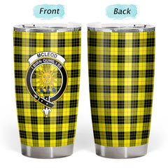 McLeod of Lewis Modern Tartan Crest Tumbler