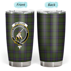 McMillan Hunting Modern Tartan Crest Tumbler