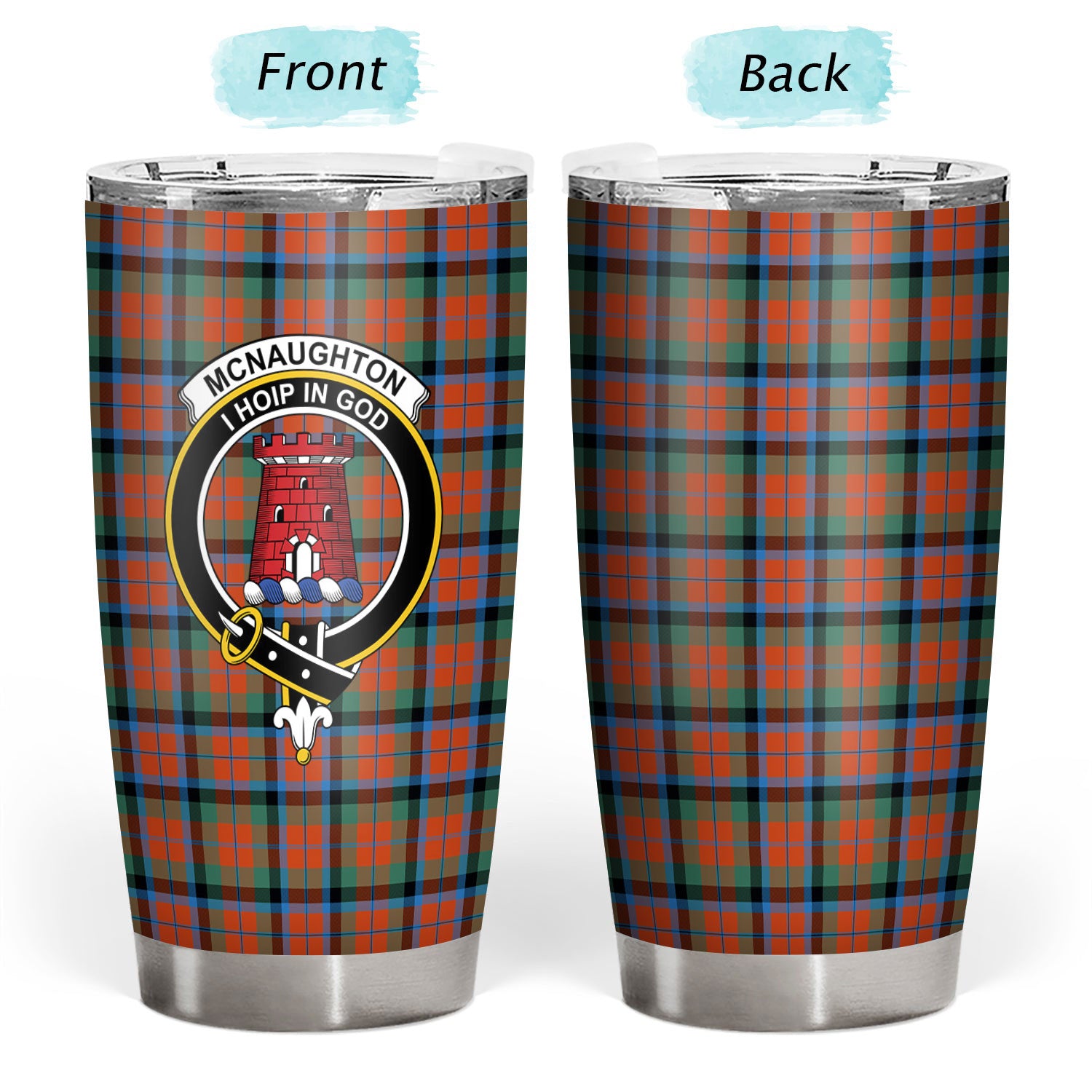 McNaughton Ancient Tartan Crest Tumbler