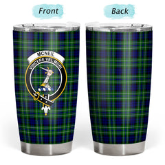 McNeil of Colonsay Modern Tartan Crest Tumbler