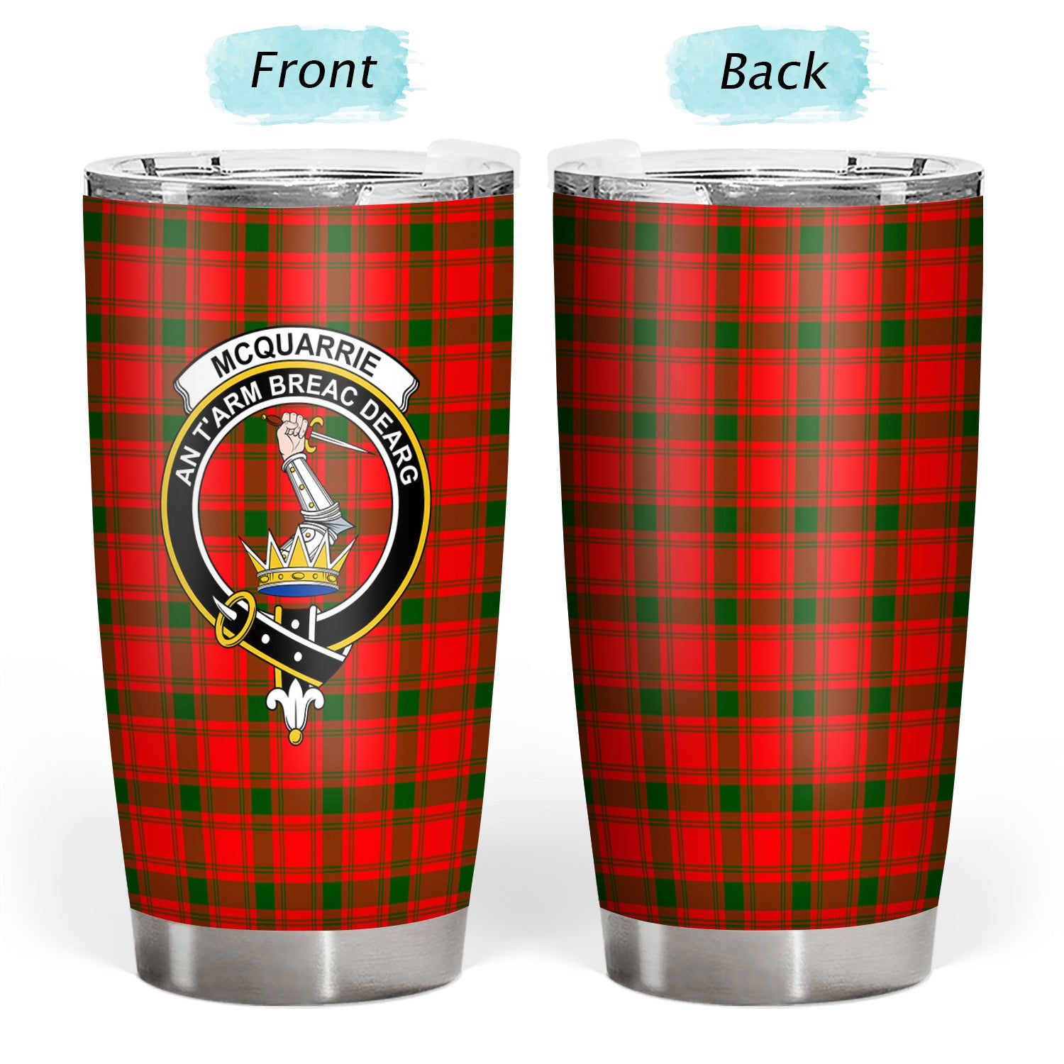 McQuarrie Tartan Crest Tumbler