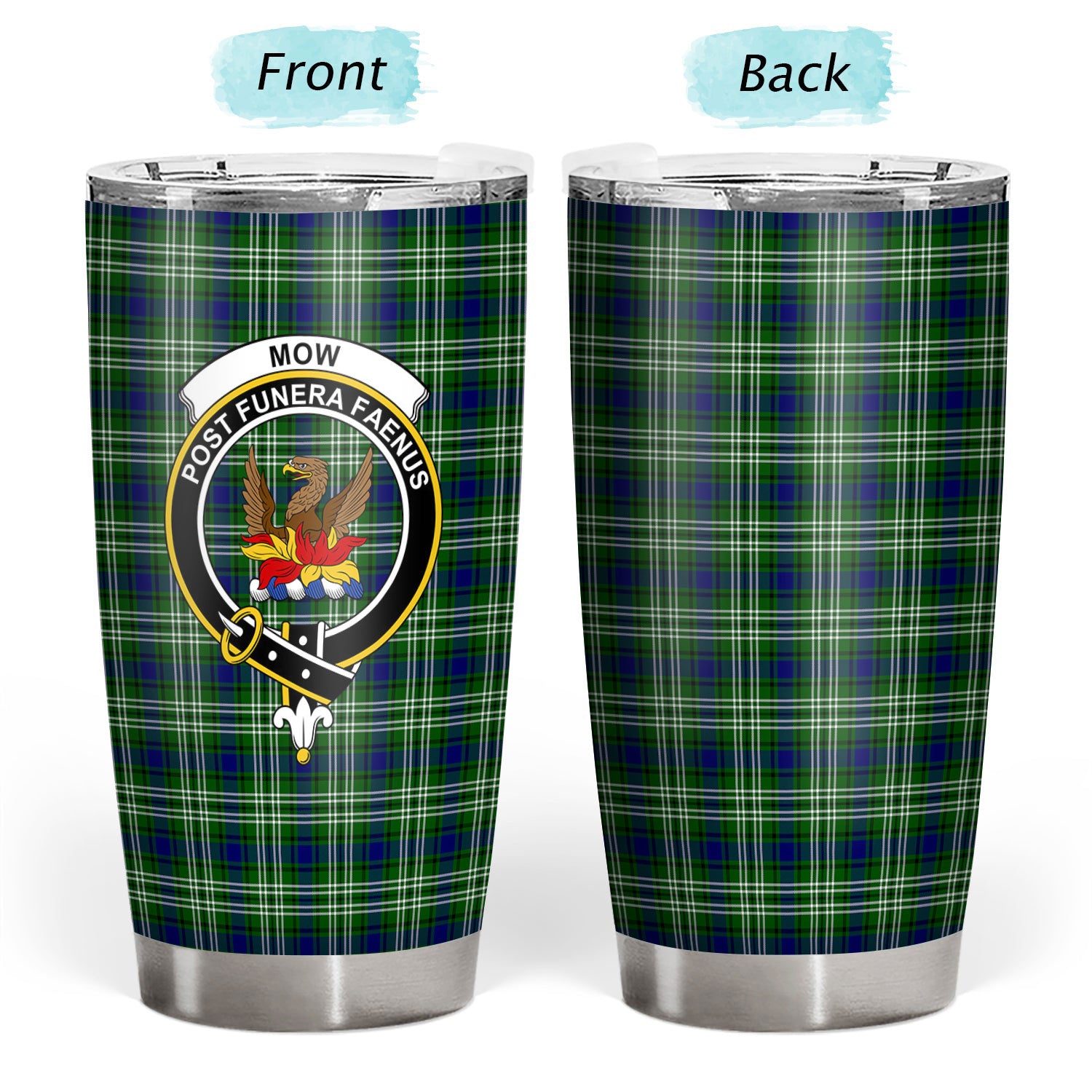 Mow Tartan Crest Tumbler