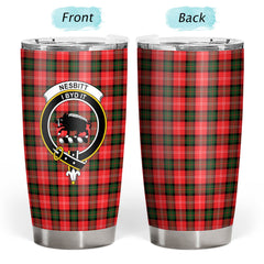 Nesbitt Modern Tartan Crest Tumbler