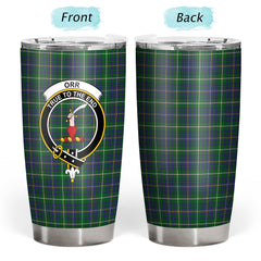 Orr Tartan Crest Tumbler