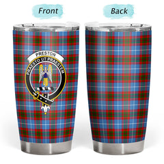 Preston Tartan Crest Tumbler