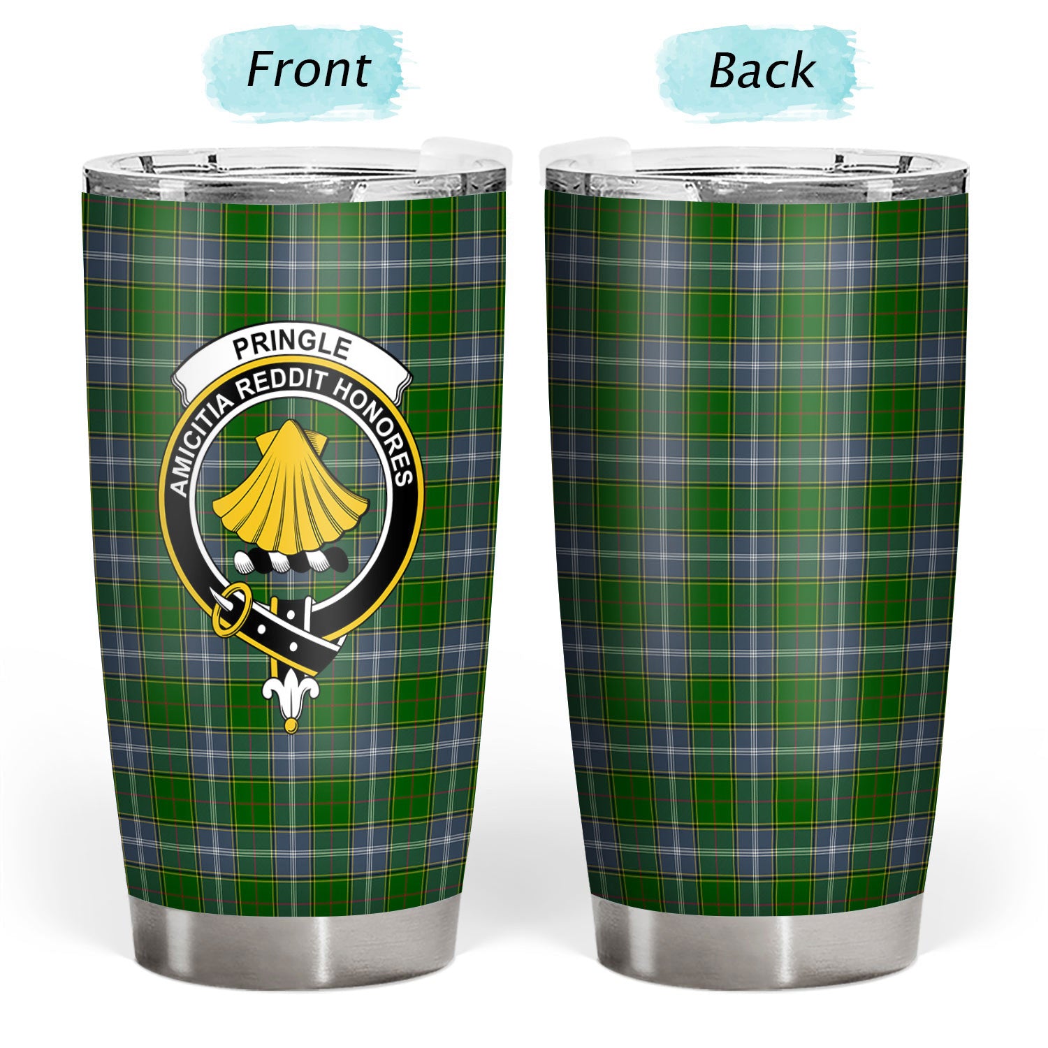 Pringle Tartan Crest Tumbler