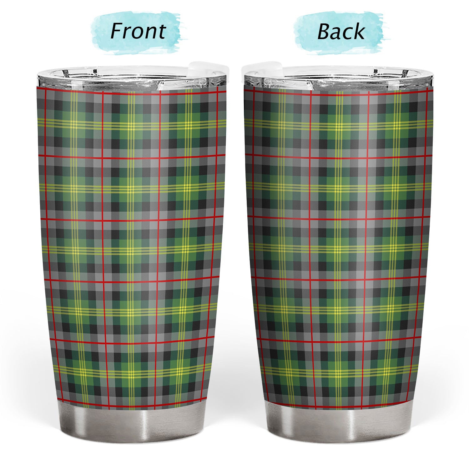 Riddell Custom Tartan Tumbler