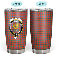 Sinclair Ancient Tartan Crest Tumbler