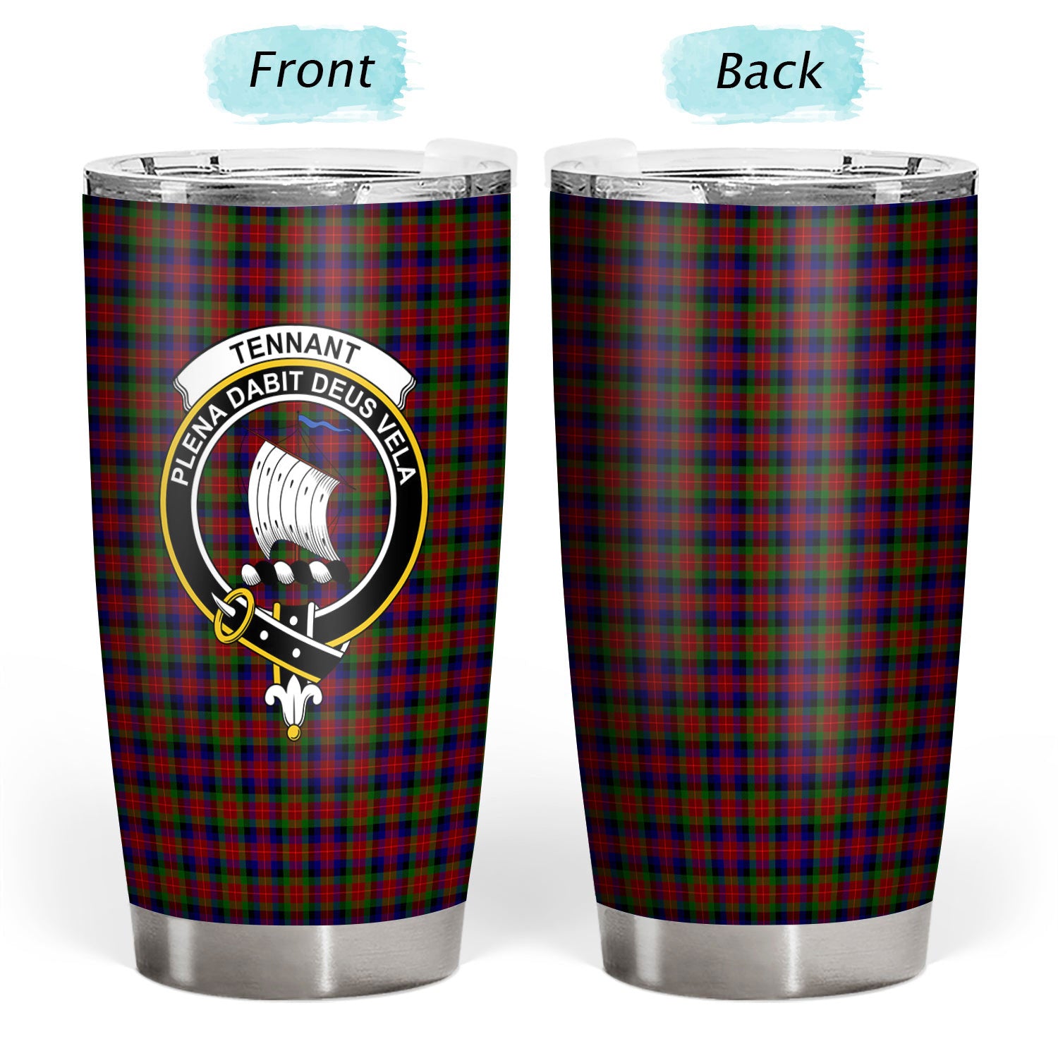 Tennant Tartan Crest Tumbler