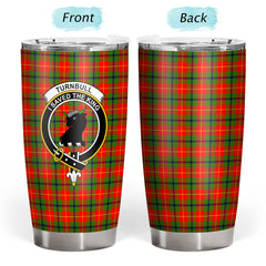 Turnbull Dress Tartan Crest Tumbler