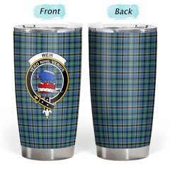 Weir Ancient Tartan Crest Tumbler