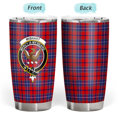 Wishart Dress Tartan Crest Tumbler