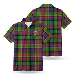 MacDonald (Clan Ranald) Tartan Crest Birdseye Mesh Polo Shirt