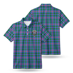 Ralston Tartan Crest Birdseye Mesh Polo Shirt