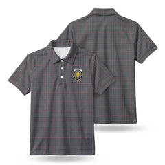 Shepherd Tartan Crest Birdseye Mesh Polo Shirt