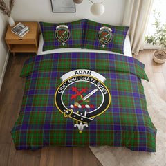 Adam Tartan Crest Bedding Set