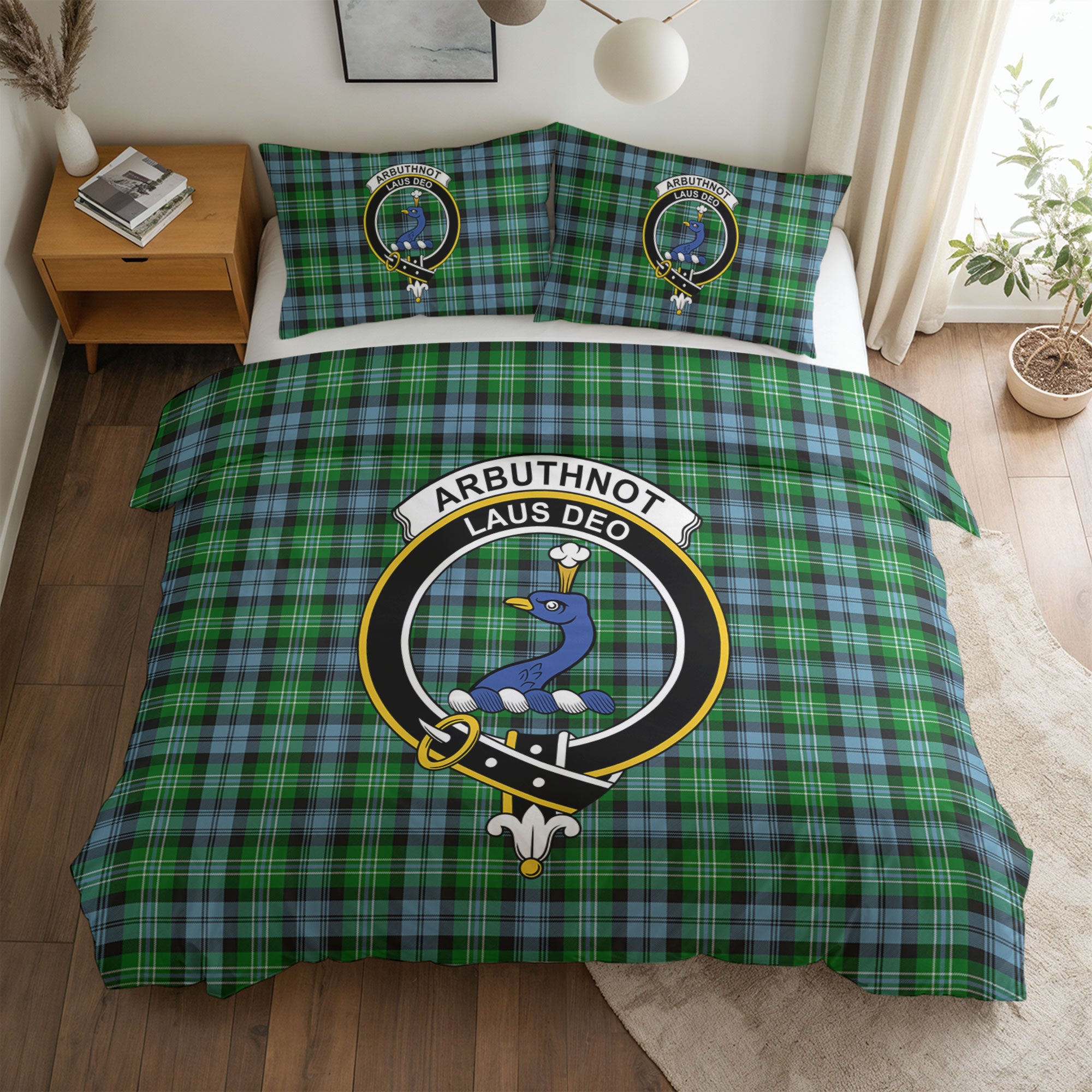 Arbuthnot Ancient Tartan Crest Bedding Set
