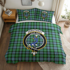 Arbuthnot Ancient Tartan Crest Bedding Set
