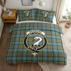 Brisbane Tartan Crest Bedding Set