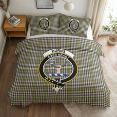 Burns Check Tartan Crest Bedding Set