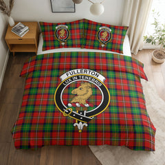 Fullerton Tartan Crest Bedding Set