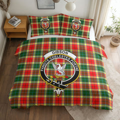 Gibson Tartan Crest Bedding Set
