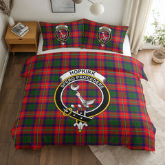 Hopkirk Tartan Crest Bedding Set