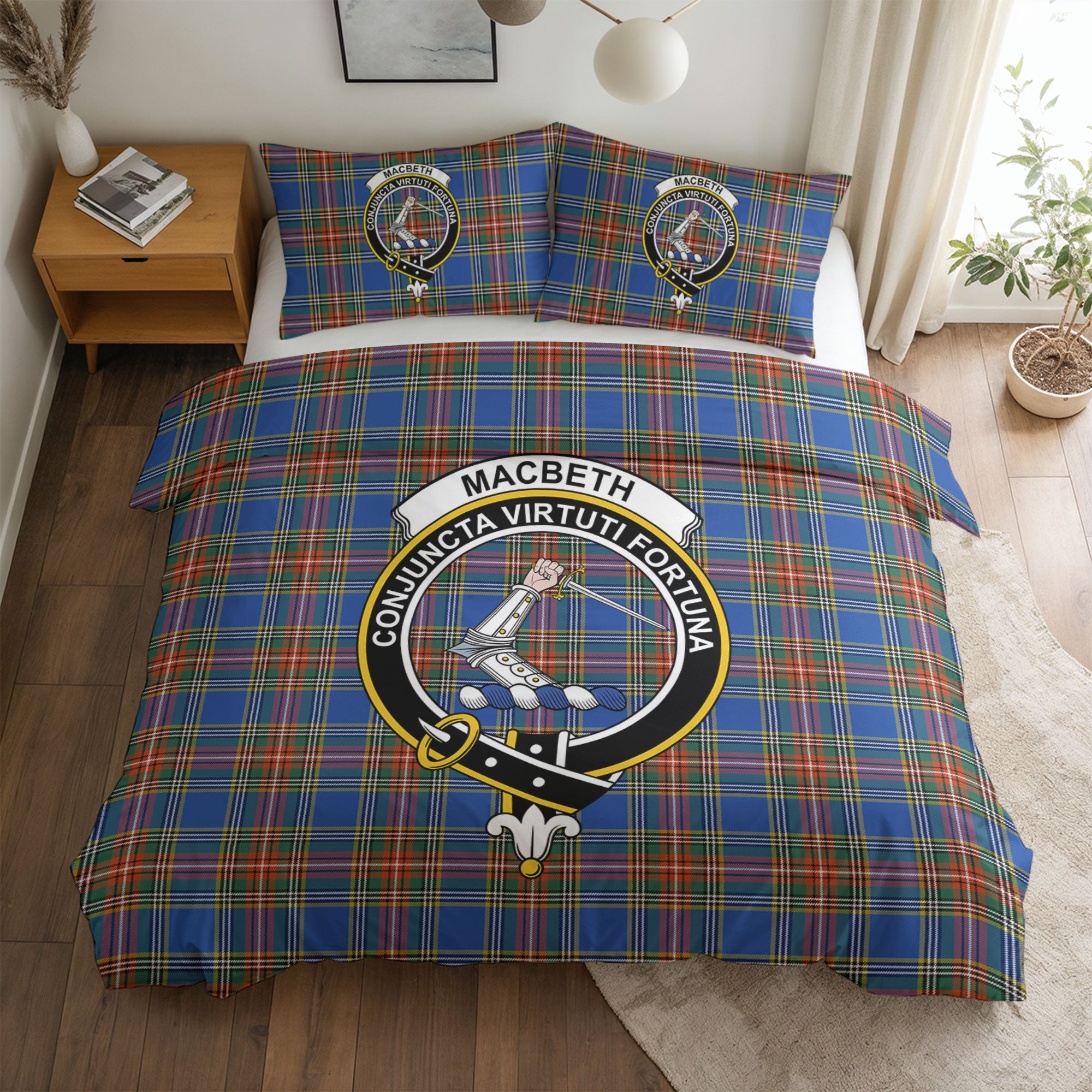 MacBeth Ancient Tartan Crest Bedding Set