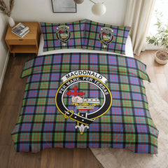 MacDonald Ancient Tartan Crest Bedding Set