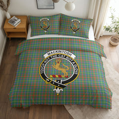 MacKintosh Hunting Ancient Tartan Crest Bedding Set