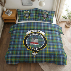 MacNeil of Barra Ancient Tartan Crest Bedding Set