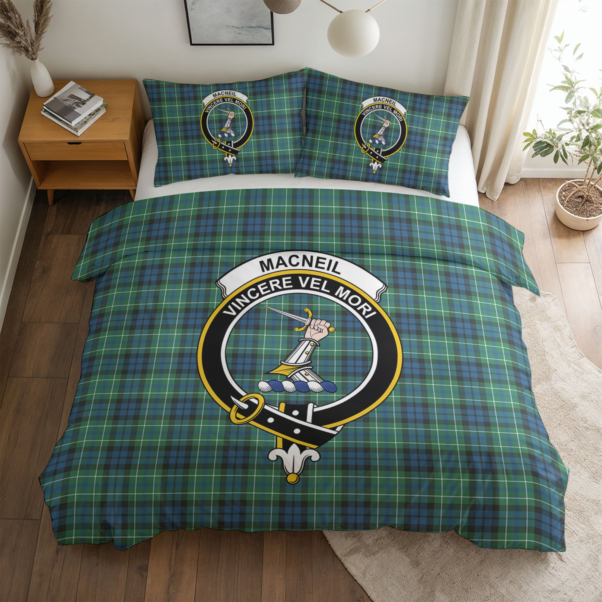 MacNeil of Colonsay Ancient Tartan Crest Bedding Set