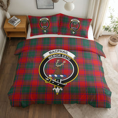 MacPhail Clan Tartan Crest Bedding Set