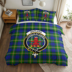 Maitland Tartan Crest Bedding Set