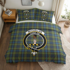 McClellan Ancient Tartan Crest Bedding Set