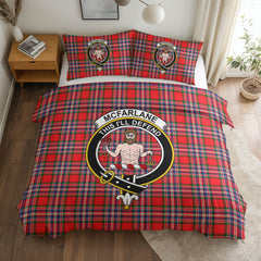 McFarlane Modern Tartan Crest Bedding Set
