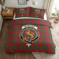 McIntosh Modern Tartan Crest Bedding Set